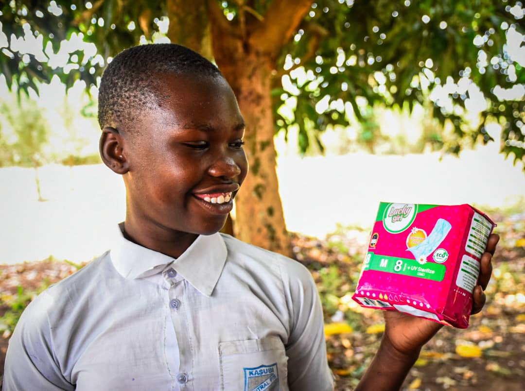 Impacted girl or woman