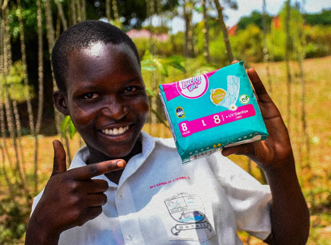 Impacted girl or woman